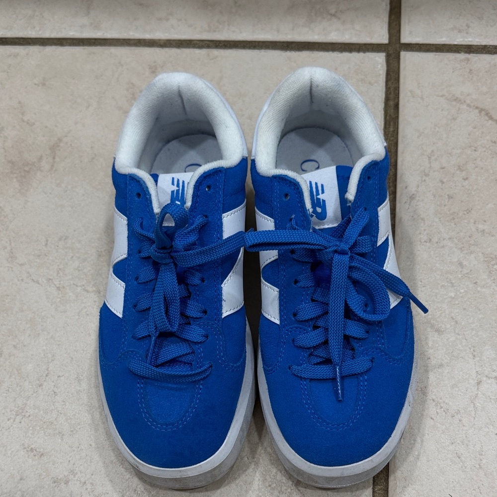 New Balance Royal Blue and White Athletic Shoes